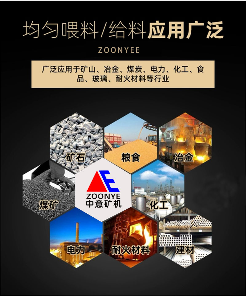 GZT振动给料机适用范围