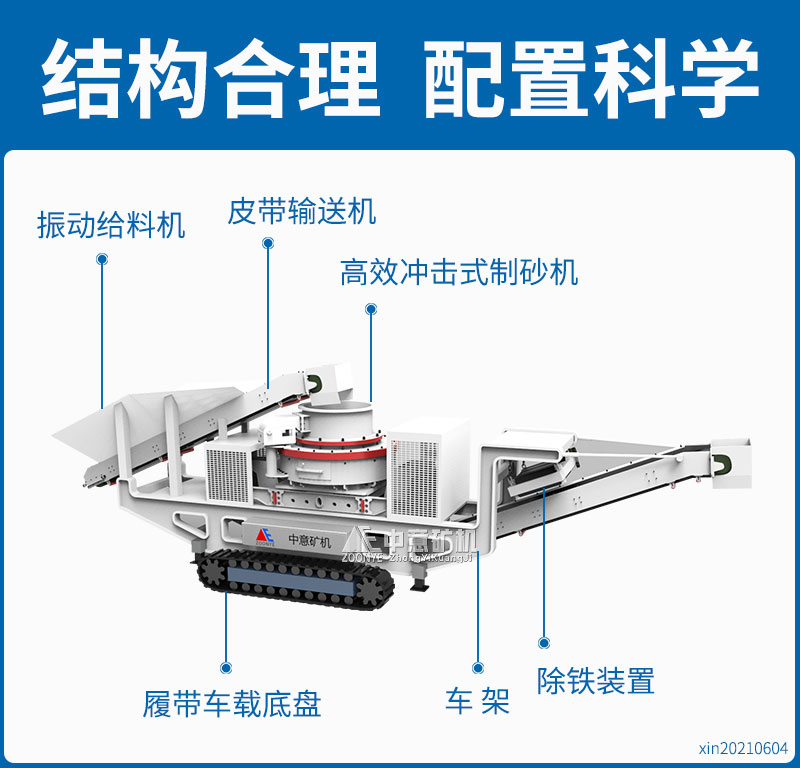 履带式制砂机产品参数
