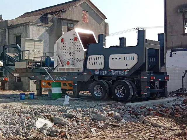 移动式破碎机破解浙江杭州建筑垃圾围城之困