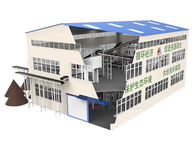新型建筑垃圾复合式处理站