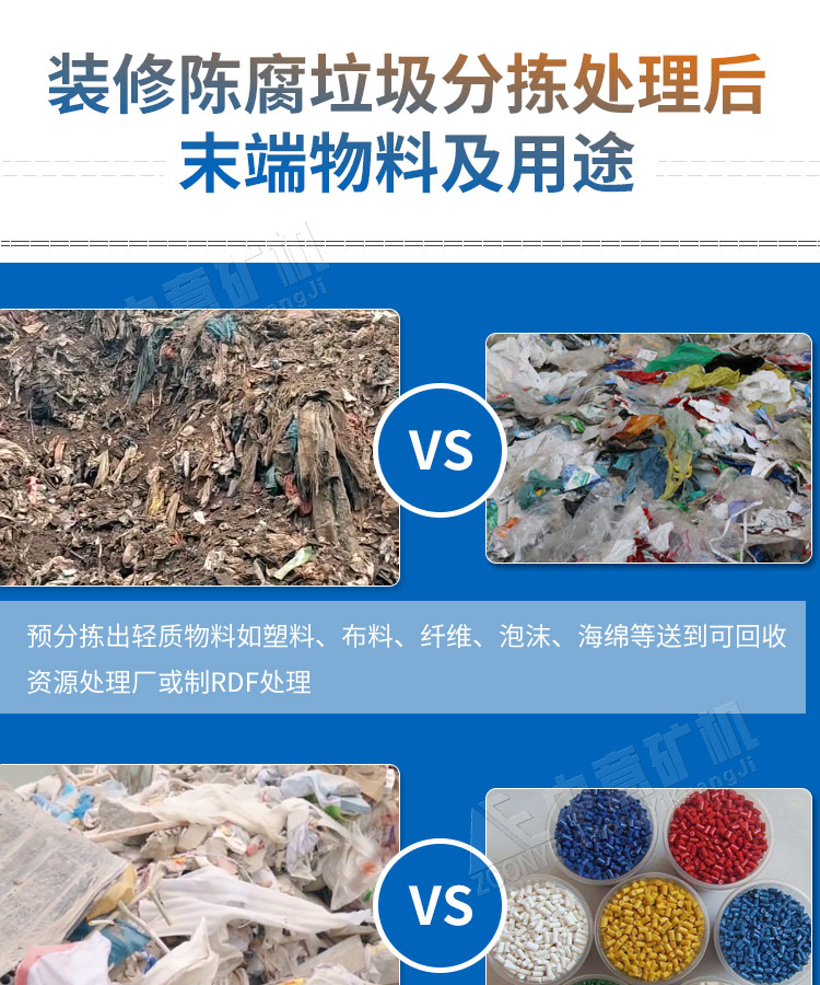 装修垃圾分拣利用价值
