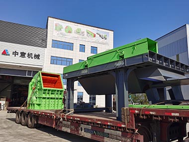 湖北随州客户定制的建筑装修垃圾资源化处理全套设备正在发货中