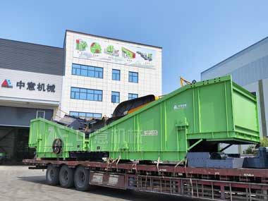 中意机械两台重型弹跳筛顺利发货 助力客户产能升级