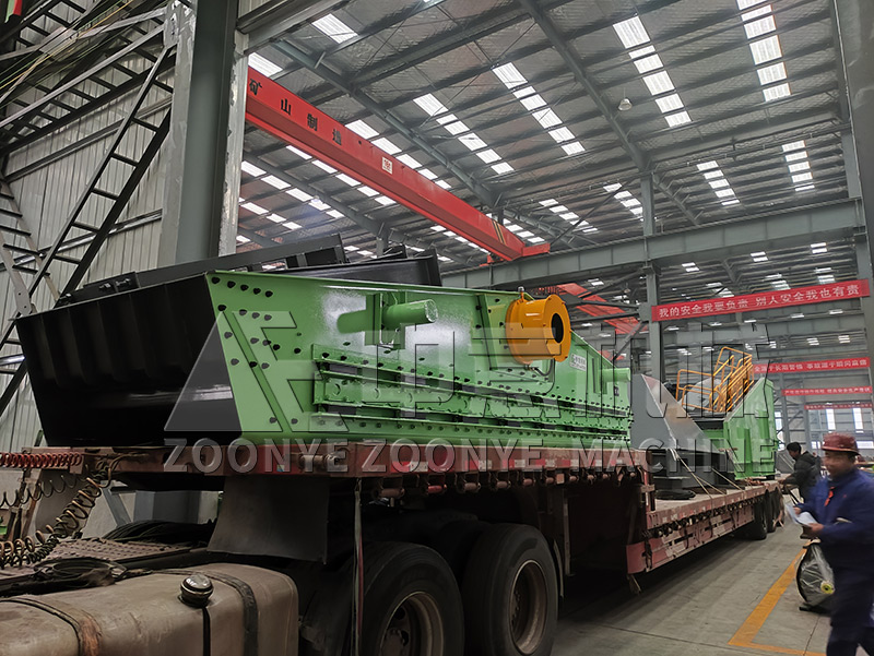 垃圾分拣设备发货现场 垃圾分拣设备发货现场