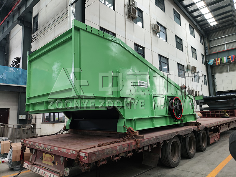 垃圾分选设备发货