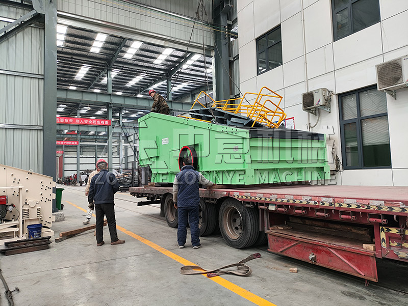 垃圾分选设备发货