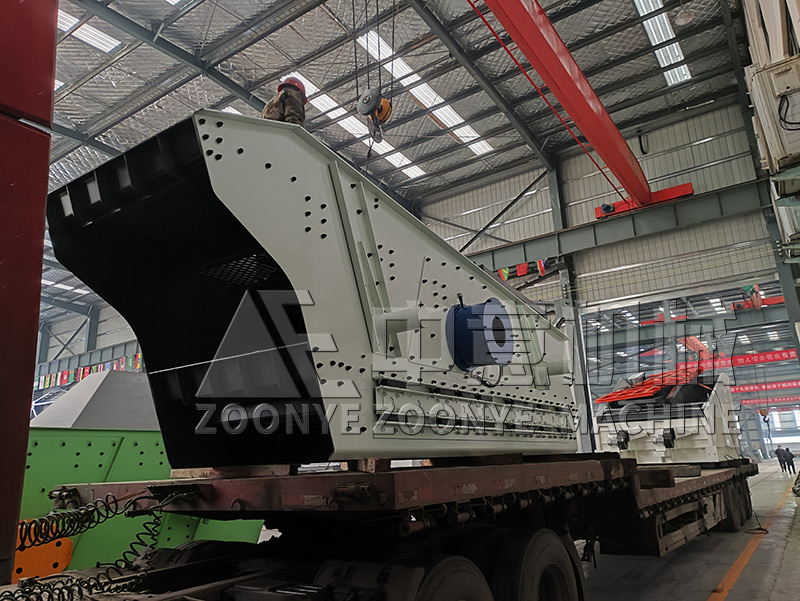 垃圾分选设备发货