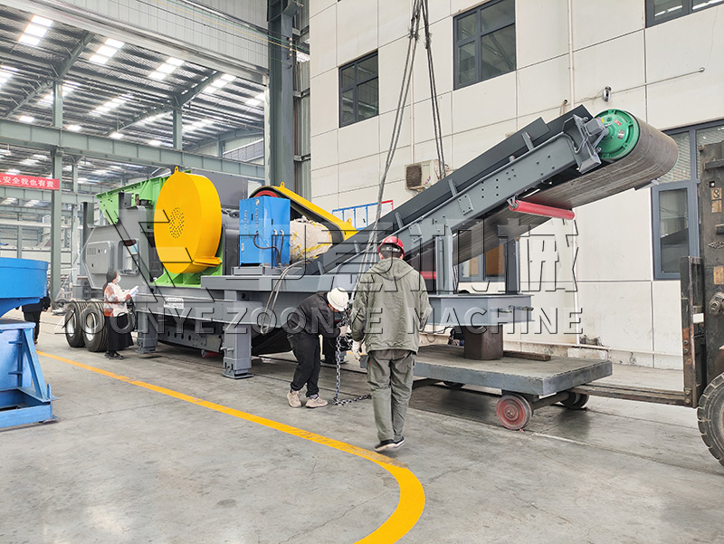 移动破碎站发货 移动破碎站发货