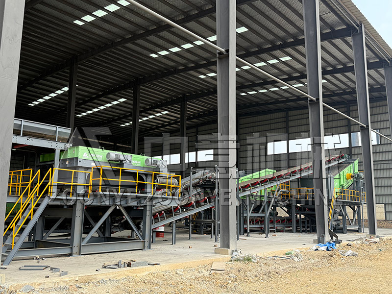 装修垃圾处理现场