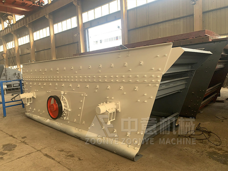建筑渣土机械分选机振动筛实地工厂图片